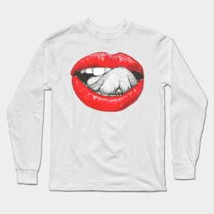 Desiring lips Long Sleeve T-Shirt